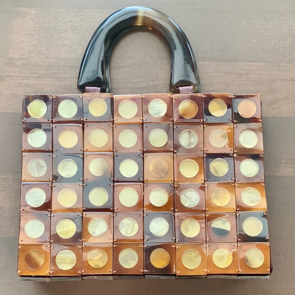 Chan Luu Square Tortoiseshell Handbag - Picture 7 of 14